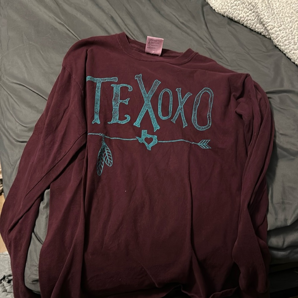 Texas comfort colors long sleeve